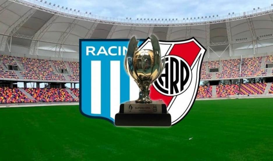 River vs Racing el 24 de febrero en el Madre de Ciudades