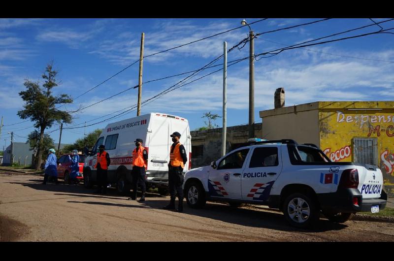 Exitoso regreso del contingente policial que participoacute en el aislamiento de Bandera