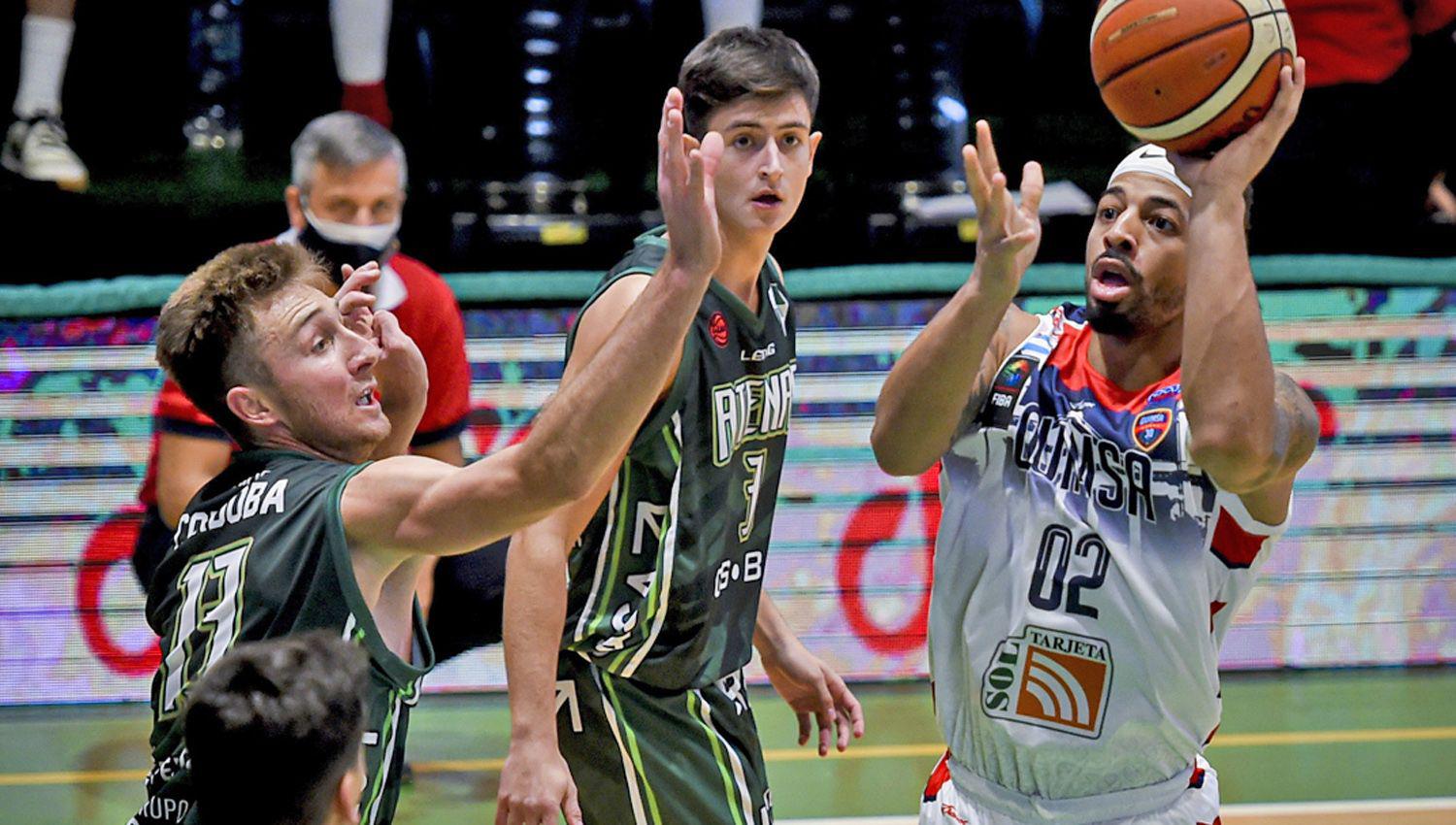 Quimsa juega ante Atenas de Coacuterdoba