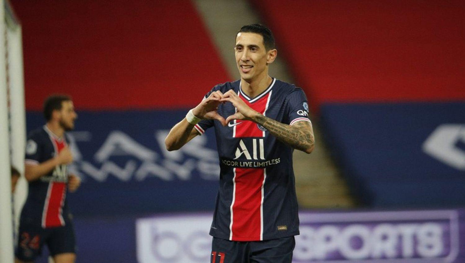 Di María reiteró su admiración por Lionel Messi y dijo que le encantaría ser su compañero