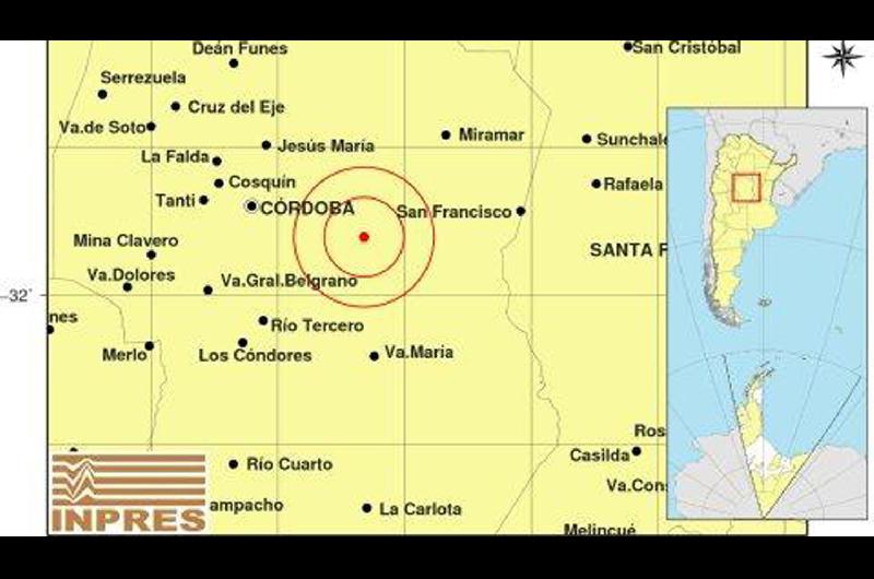 Un sismo de 44deg sacudioacute a Coacuterdoba este viernes