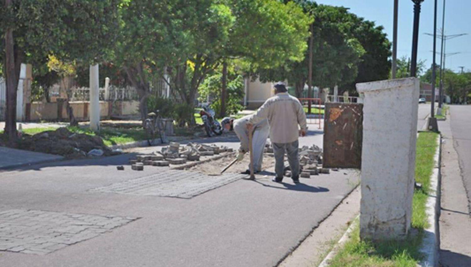 La comuna fernandense aplica un plan integral de reparacioacuten de calles