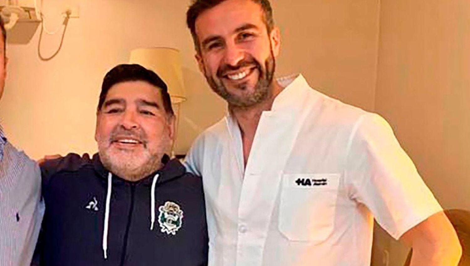 Audio  ldquoEl gordo se va a cagar muriendordquo el polemico mensaje de Luque minutos antes del fallecimiento de Maradona