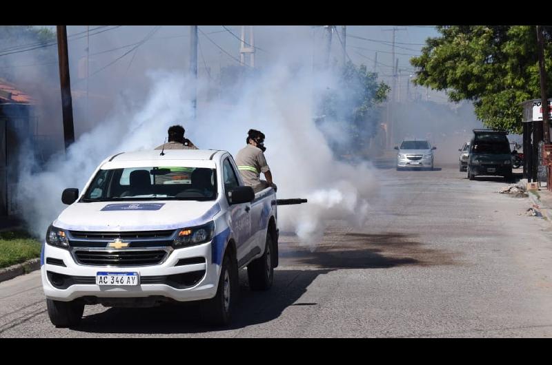 La Municipalidad con su programa de fumigaciones dio a conocer el cronograma para esta semana