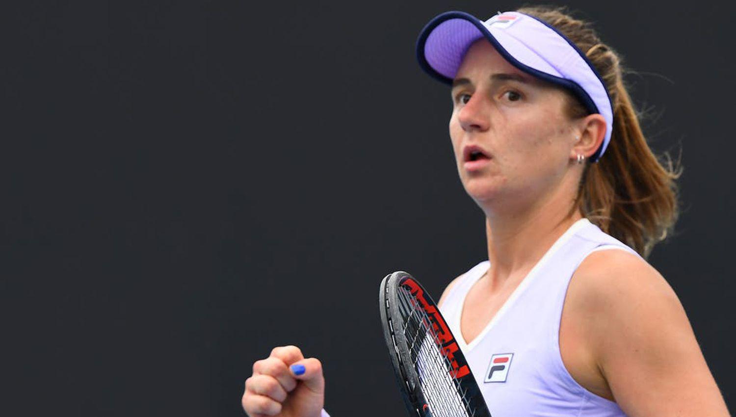 Nadia Podoroska quedoacute eliminada del WTA 500 Yarra Valey Classic