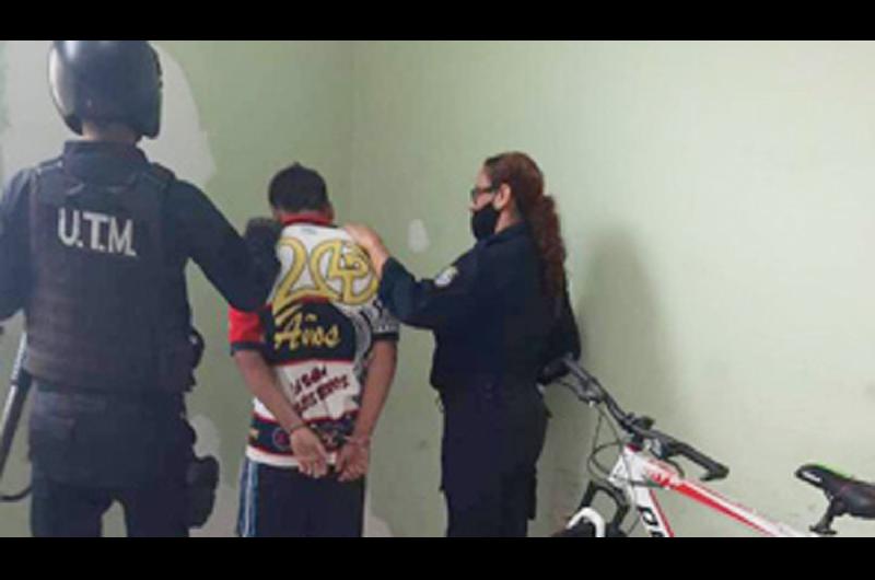 Apresaron a ldquoGuarachardquo al ser descubierto con una bicicleta robada