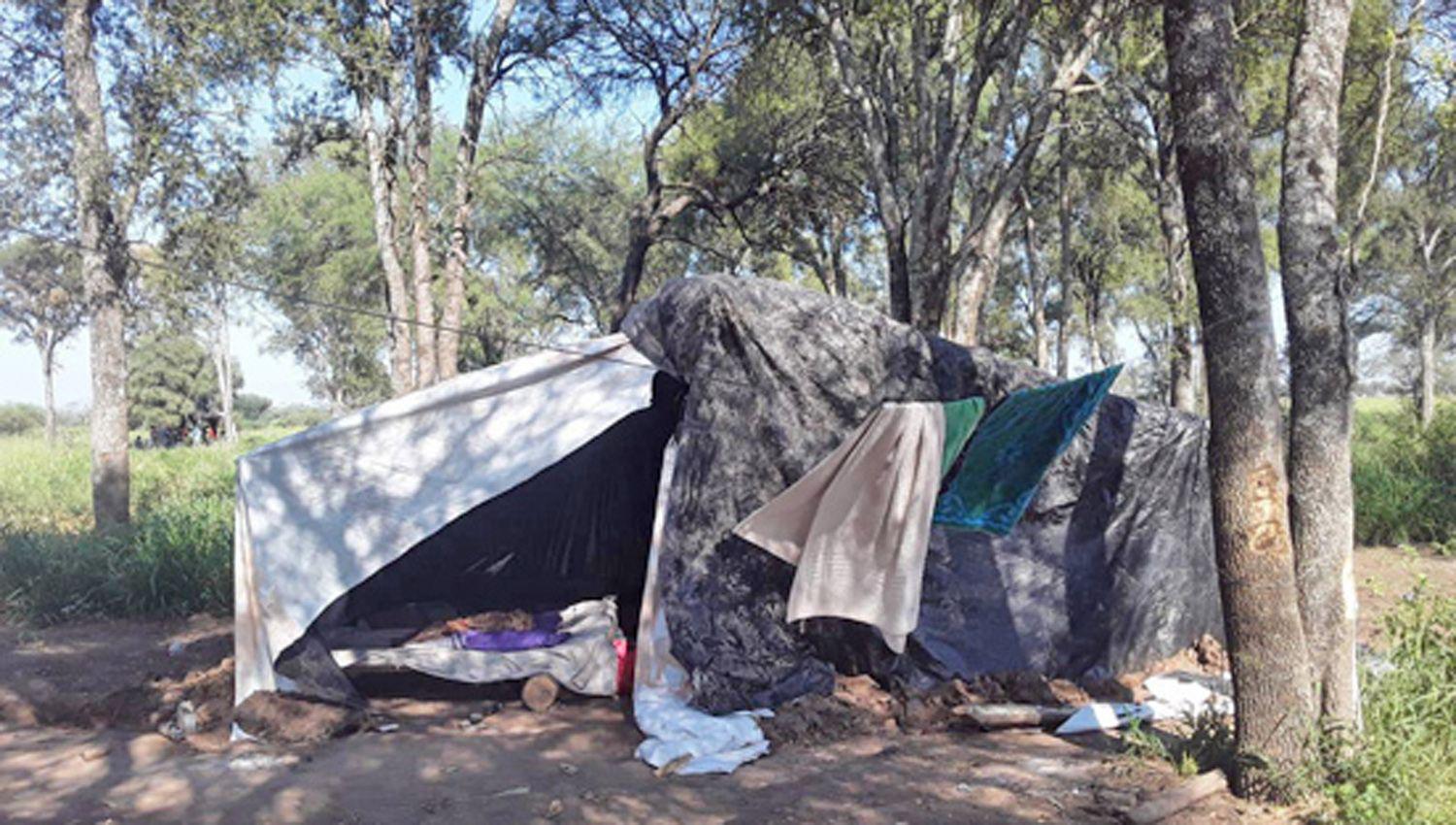 Trabajadores golondrina piden ayuda para salir de un campo