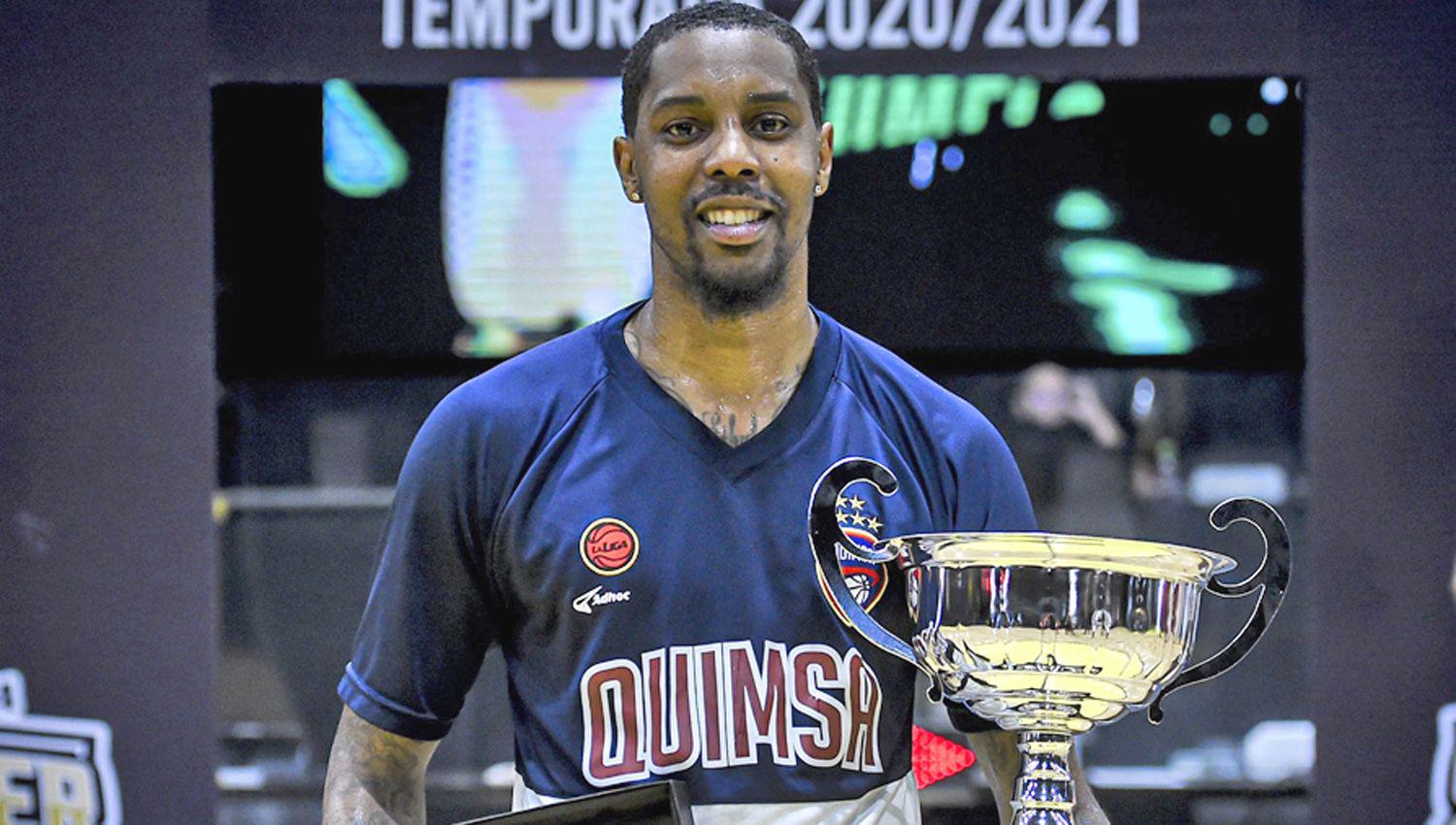 Brandon Robinson el MVP de un Quimsa ganador