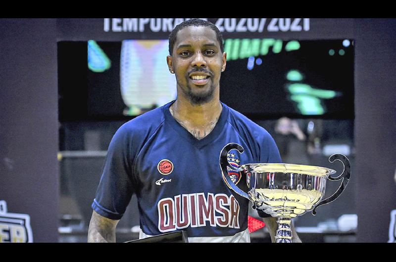 Brandon Robinson el MVP de un Quimsa ganador