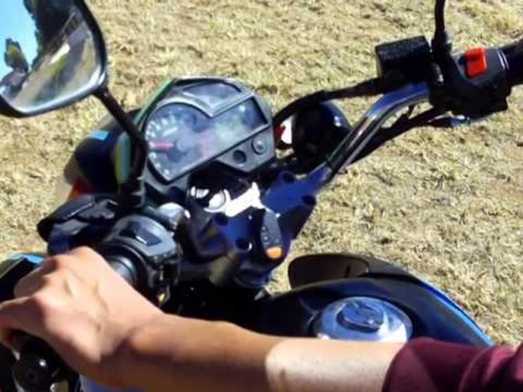 Un delincuente fue detenido por el robo de una motocicleta