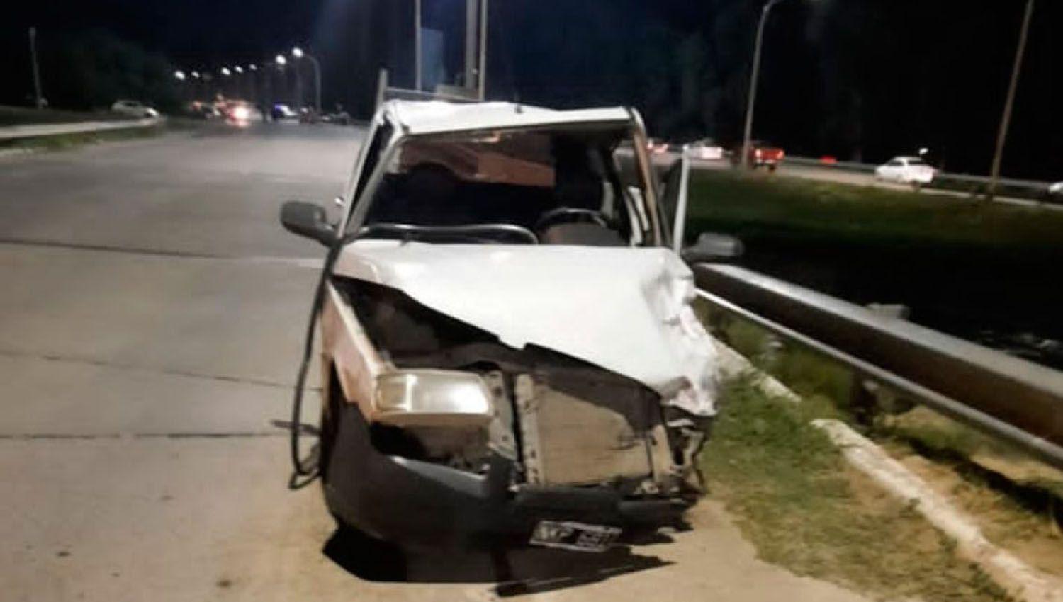 Varios heridos tras un accidente muacuteltiple en la autopista La Banda ndash Santiago