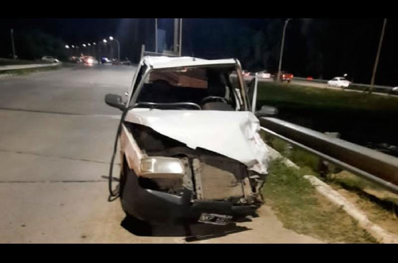 Varios heridos tras un accidente muacuteltiple en la autopista La Banda ndash Santiago