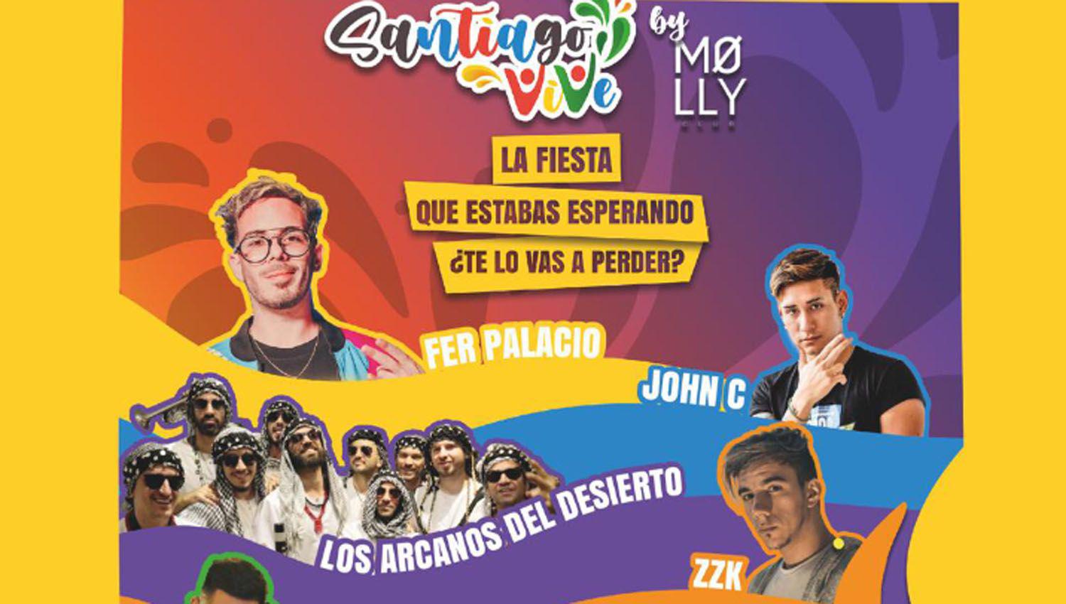 EL LIBERAL te regala entradas para ldquoSantiago Vive con la Fiesta Mollyrdquo