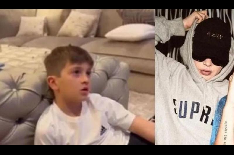 Thiago Messi cantoacute un tema de Bizarrap y fue tendencia en las redes