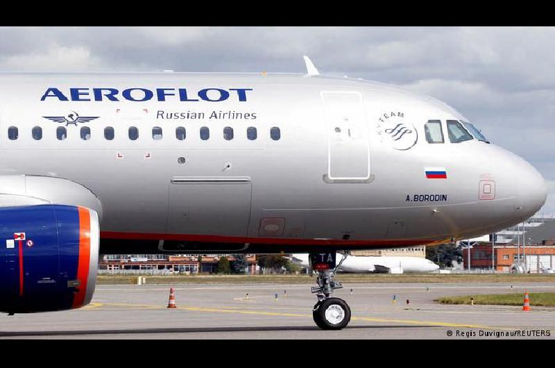 La aeroliacutenea rusa Aeroflot suspenderaacute vuelos internacionales por circunstancias que obstaculizan las operaciones de vuelo