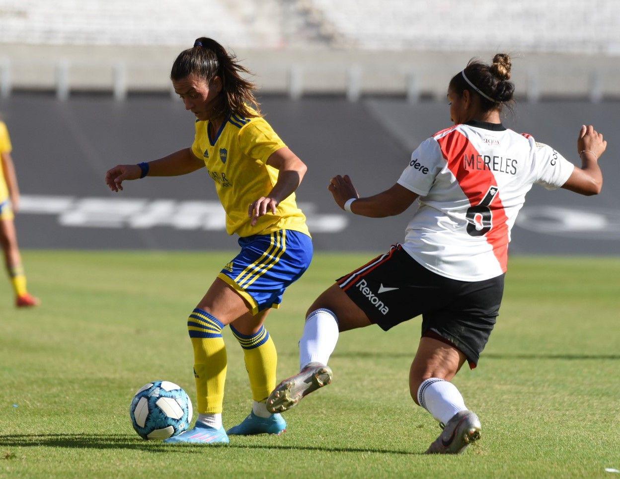 Torneo Femenino- River y Boca empataron en el Superclaacutesico de los bloopers