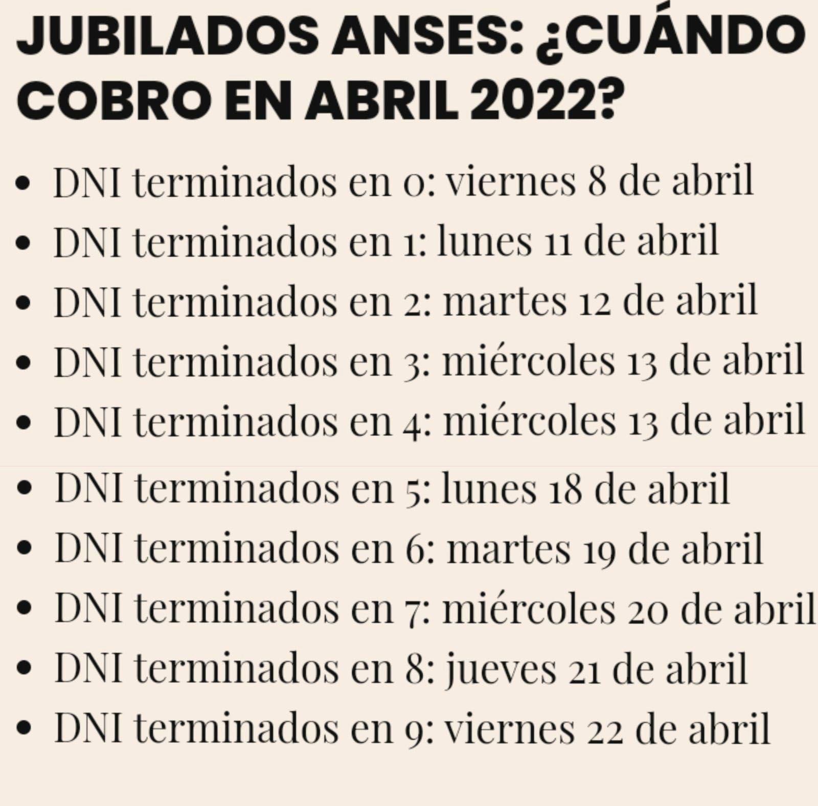 La Anses dio a conocer la fecha de pago a los beneficiarios de Asignaciones y jubilaciones