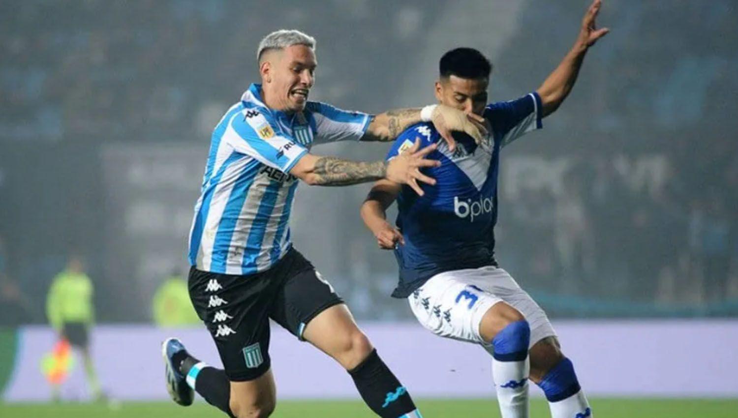 Racing volvioacute al triunfo ante Veacutelez