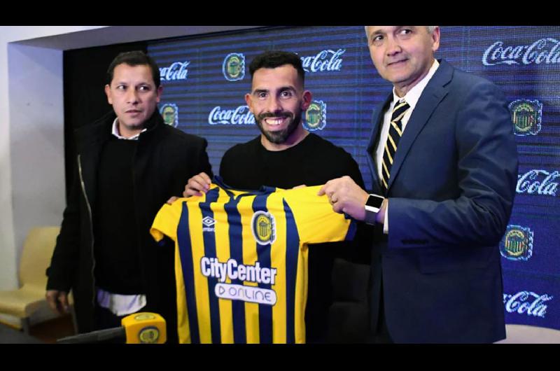 Carlos Teacutevez fue presentado como nuevo DT de Rosario Central