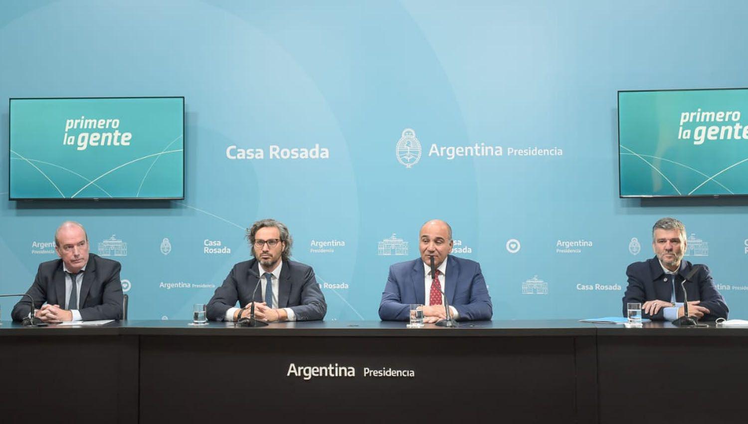 ldquoA la Argentina le espera un gran futuro porque tiene lo que el mundo necesitardquo afirmoacute Manzur tras la reunioacuten de Gabinete