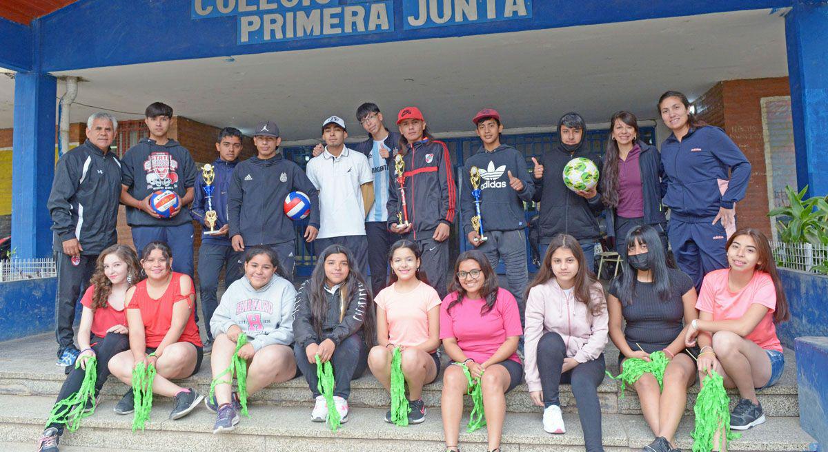 El Colegio Primera Junta en la competencia de EL LIBERAL