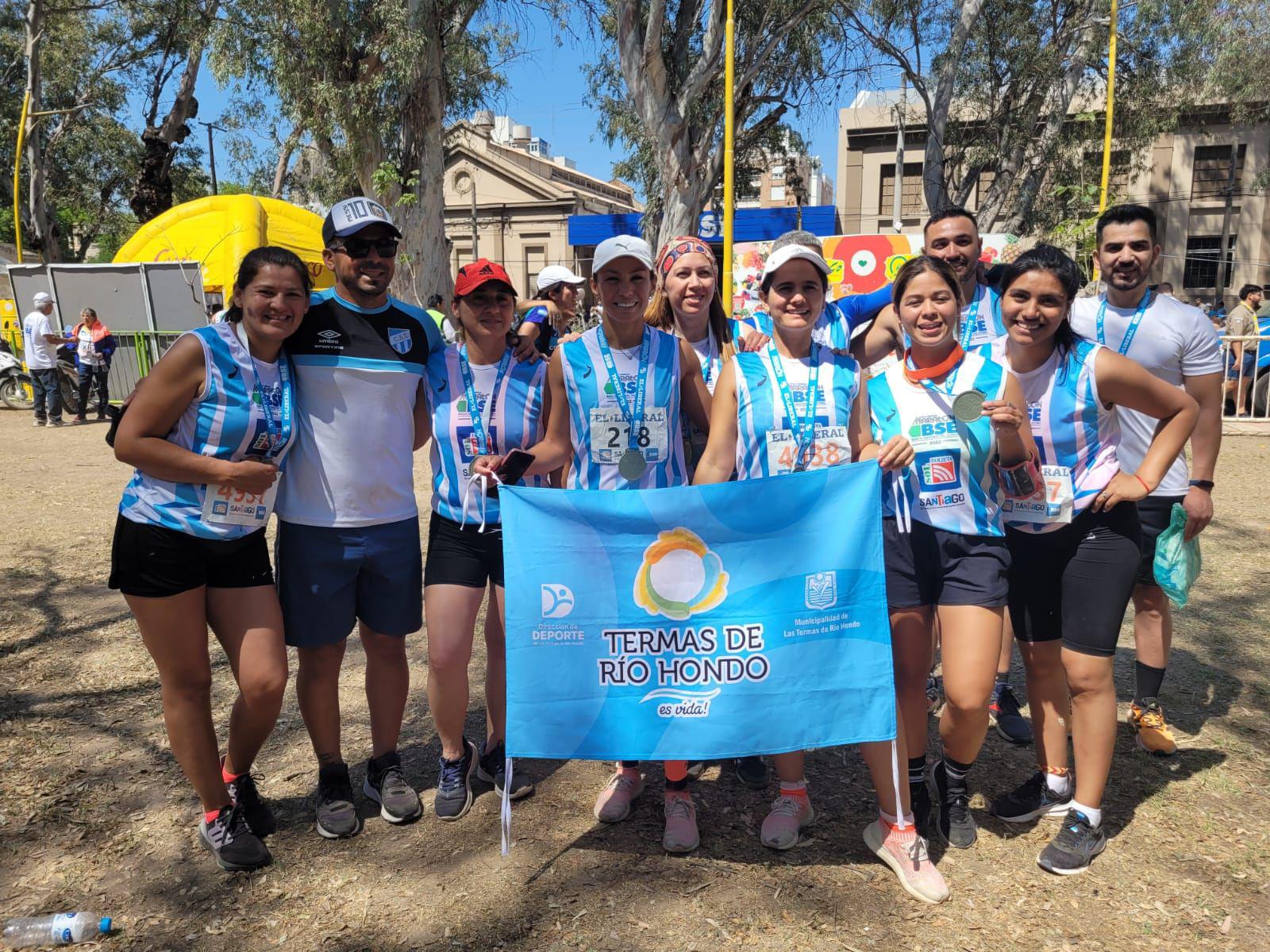 Los atletas termenses  brillaron en las dos pruebas del Maratoacuten de EL LIBERAL