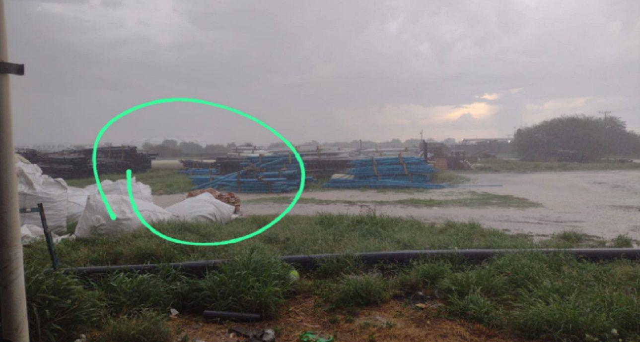 En plena lluvia torrencial robaron en la empresa Plastiferro del Parque Industrial