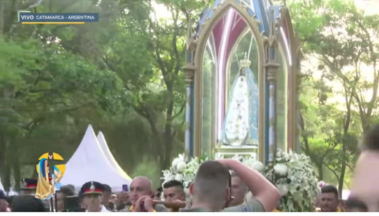 Seguiacute en VIVO la Solemne Procesioacuten de la Virgen del Valle