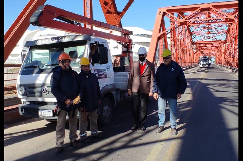 Relizaraacuten tareas de mantenimiento en el Puente Carretero y solicitan precaucioacuten a los conductores