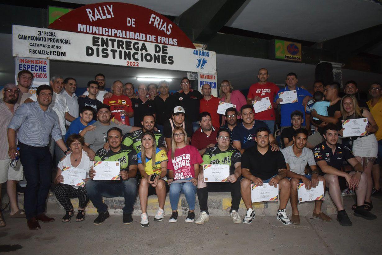 Los Amigos del Rally cerraron un gran antildeo del automovilismo en Friacuteas