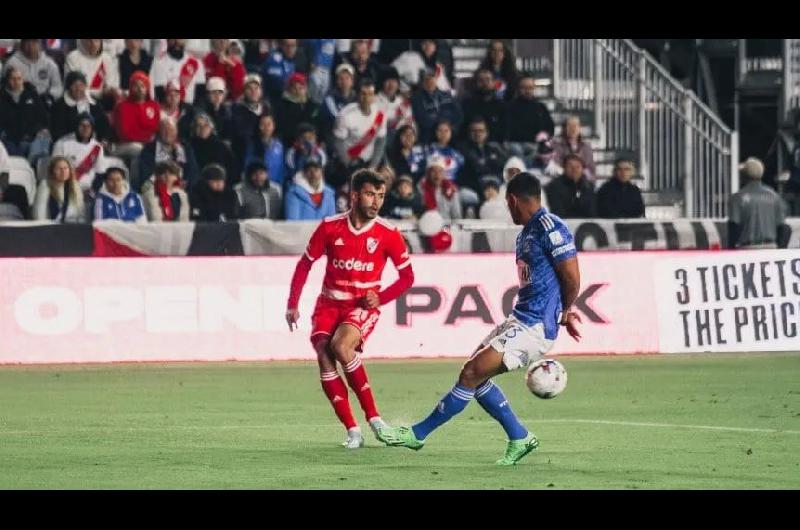 River derrotoacute a Millonarios en un amistoso internacional de pretemporada