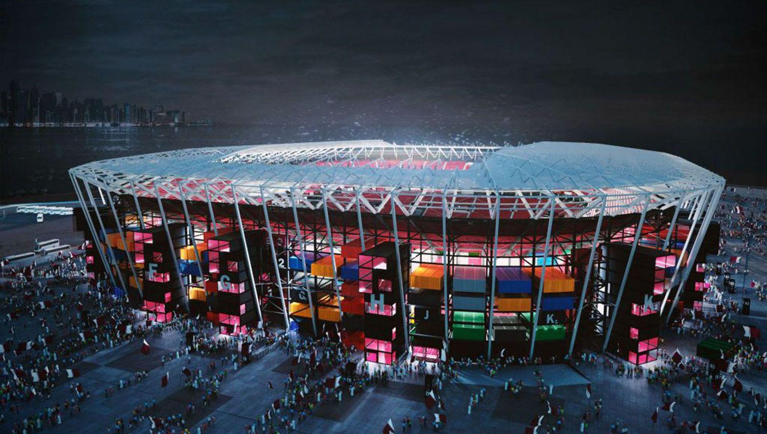 Afirman que el estadio 974 de Qatar podriacutea venir a la Argentina