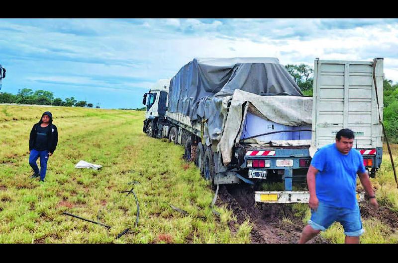 Un roce entre camiones no terminoacute en tragedia de milagro