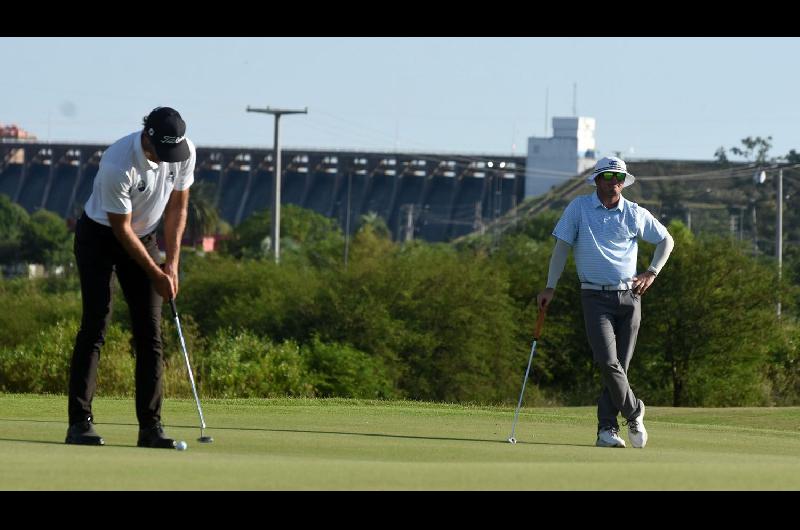 El Torneo de Golf Termas de Riacuteo Hondo Invitational llega a su uacuteltima jornada con un final rentildeido