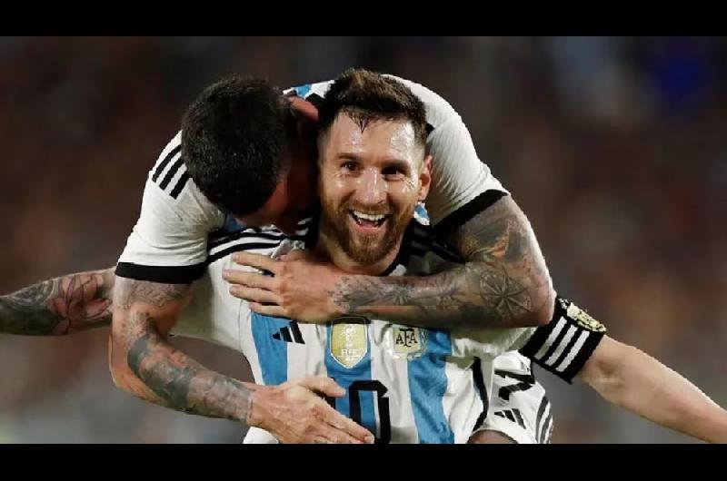 Messi podriacutea convertir en Santiago del Estero su gol Ndeg 100