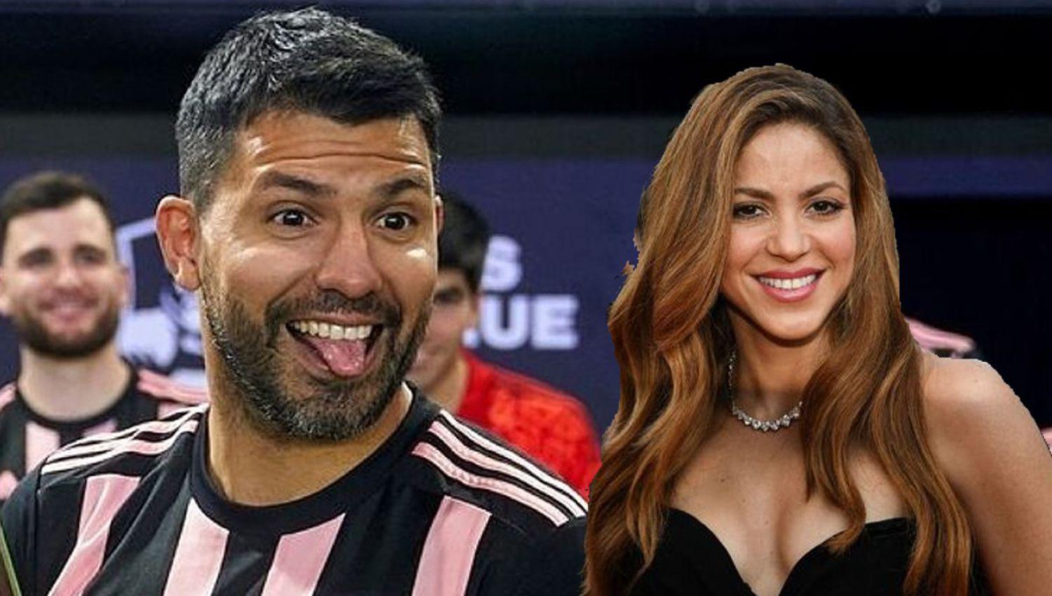 El Kun quiere a Shakira en su liga sin temor a Piqueacute