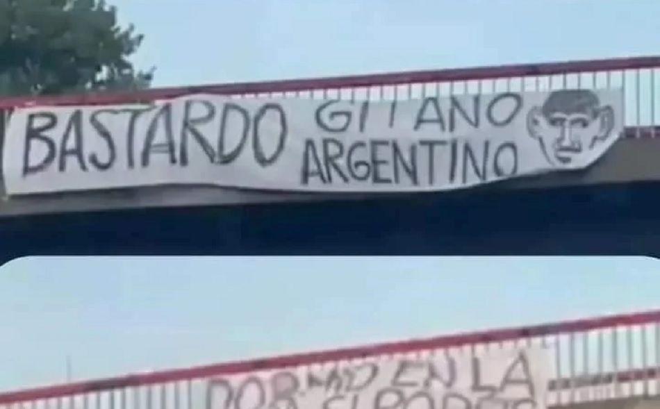 ldquoBastardo gitano argentinordquo- pasacalles y banderas contra Gabriel Deck en Serbia tras la pelea