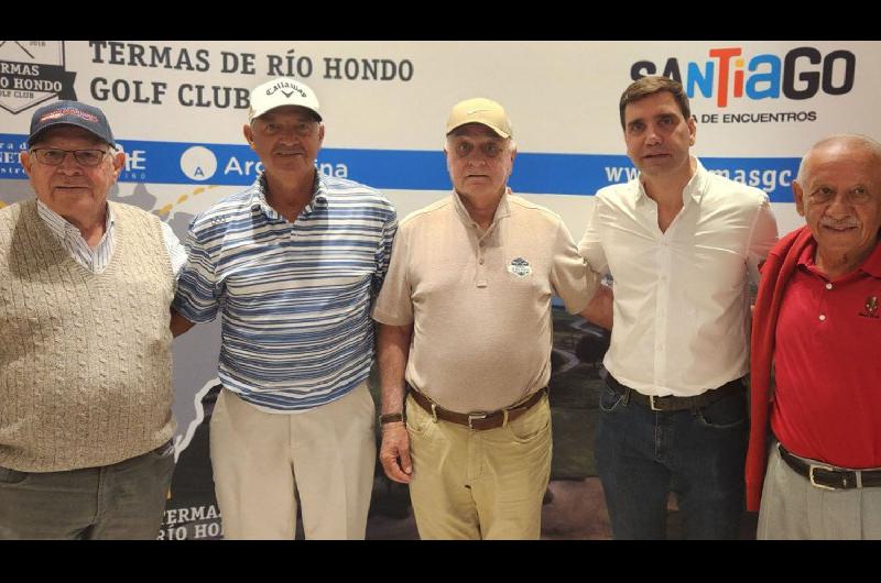 Golpe de salida para el Fourball Senior en Termas