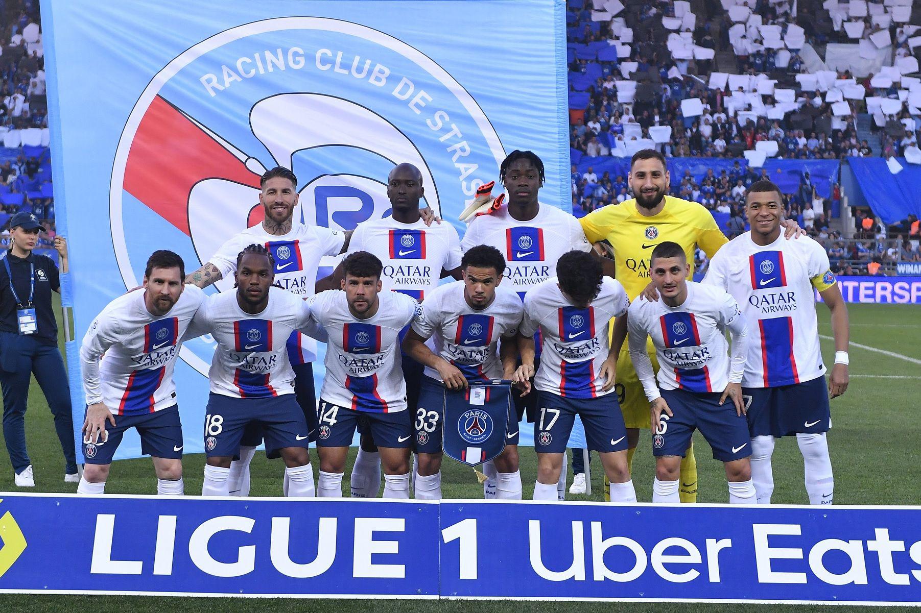 Con gol de Messi PSG empatoacute con Estrasburgo y se coronoacute campeoacuten de la Liga de Francia