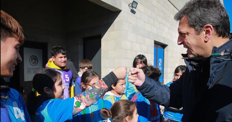 CAMPAÑA El candidato participó de un acto en Buenos Aires