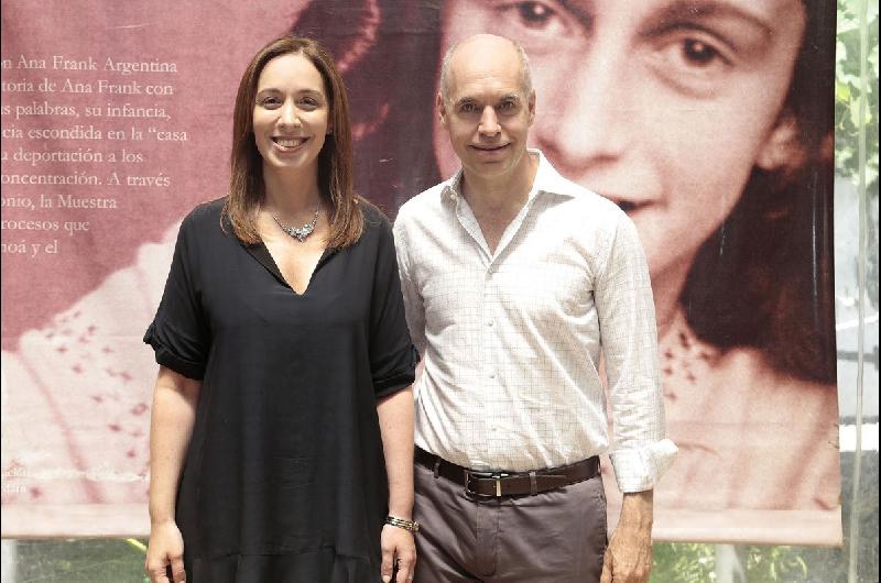 Mariacutea Eugenia Vidal respaldoacute la candidatura de Horacio Rodriacuteguez Larreta