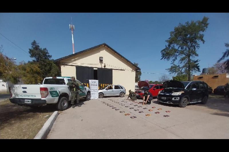 VIDEO- Utilizaron un convoy para intentar trasladar 50 kilos de cocaiacutena