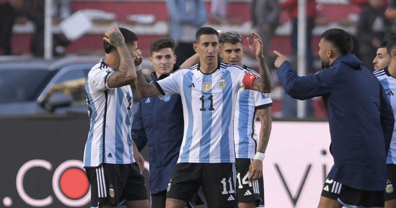 Ángel Di María dio dos asistencias y la rompió ayer ante Bolivia M�s vigente que nunca