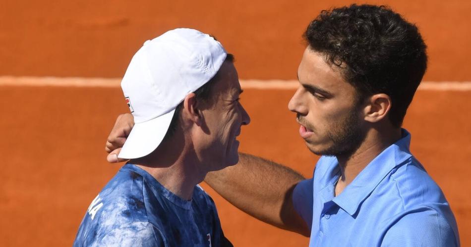 Ceruacutendolo y Baacuteez dejan a la Argentina con match point a favor en la serie de la Copa Davis