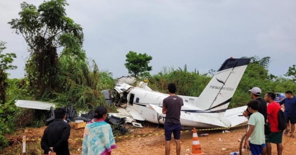 Terrible tragedia aeacuterea en Brasil- hay 14 muertos