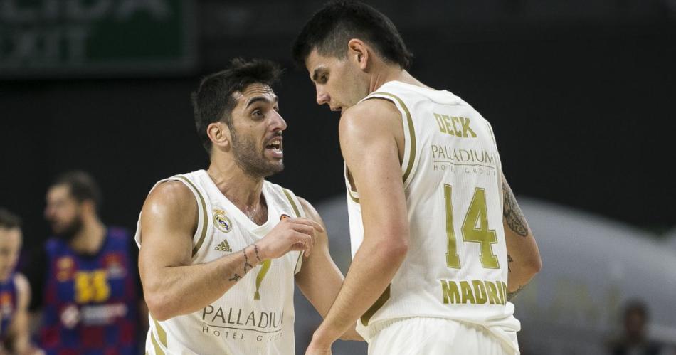 Real Madrid debuta con Campazzo pero sin Deck