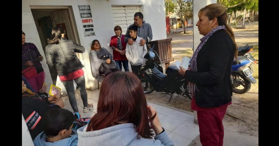 PROGRAMA Numerosas familias participaron de la jornada desarrollada durante la mañana del lunes