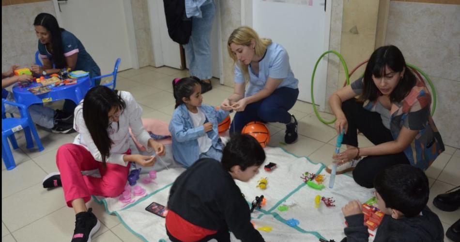 Inauguraron una juegoteca en la UPA del barrio Ejeacutercito Argentino