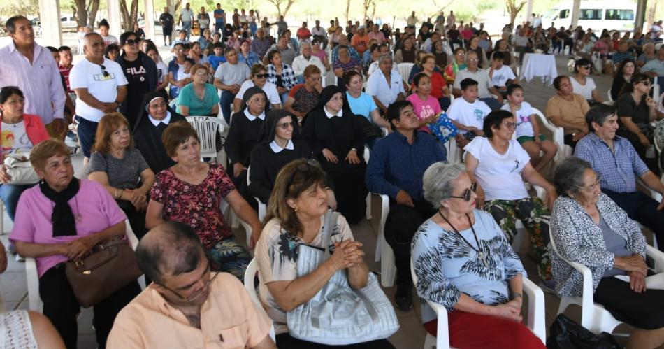 Gran cantidad de fieles participaron de la misa en honor a Mama Antula por su canonizacioacuten