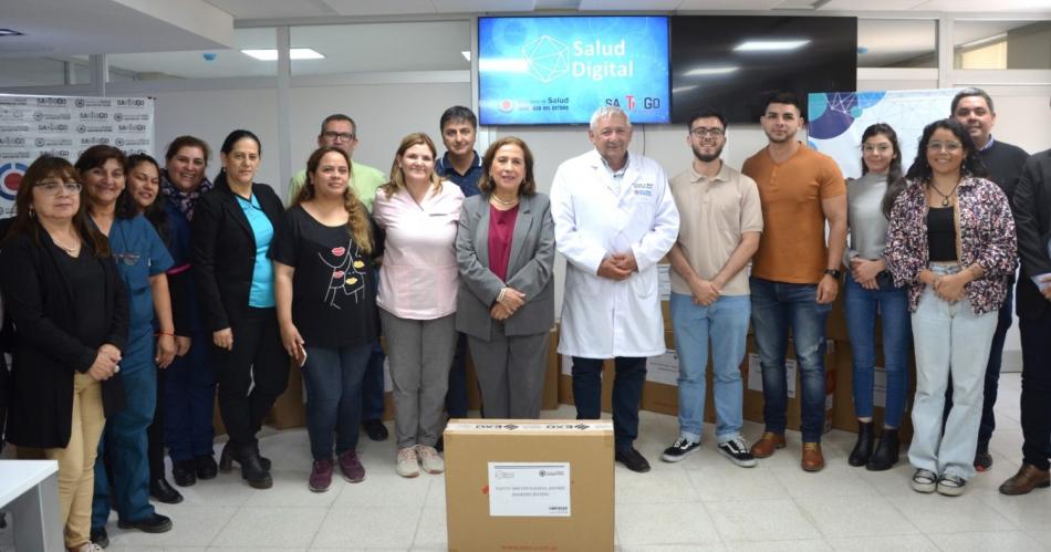 Brindan equipamiento a hospital de Bandera Bajada y postas sanitarias